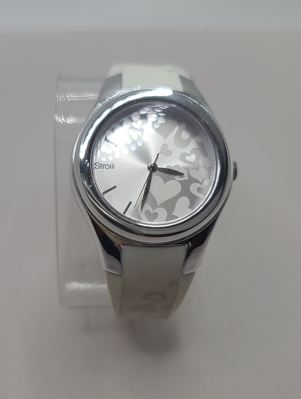 Stroili Women's White Heart Watch